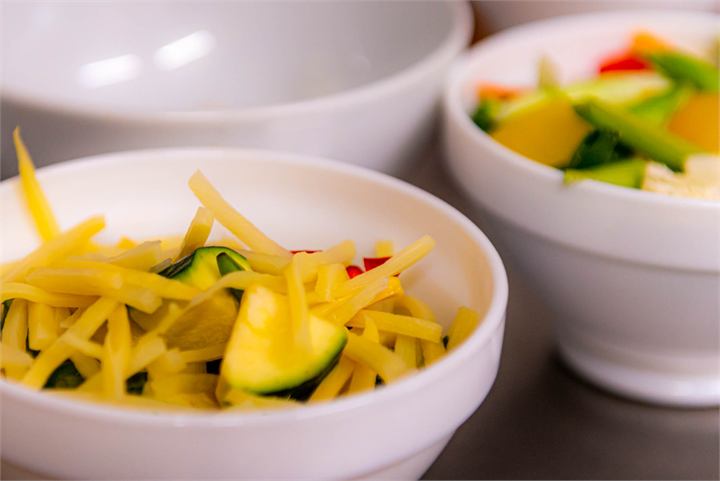 Frische Zutaten für die Thai-Küche