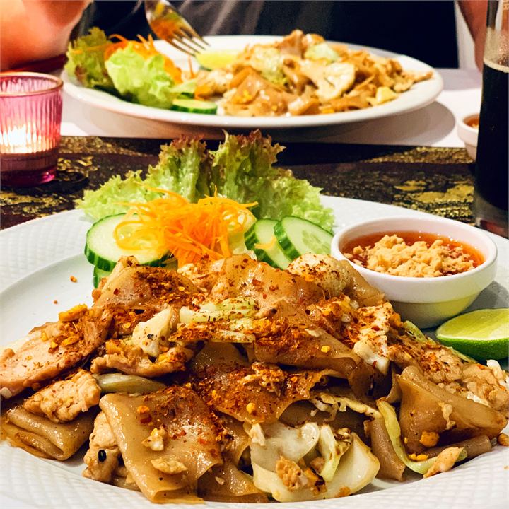 Phad Si-Iw – gebratene Bandnudeln