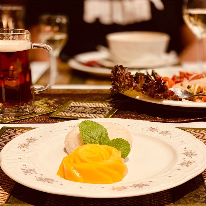 Sticky Rice mit Mango